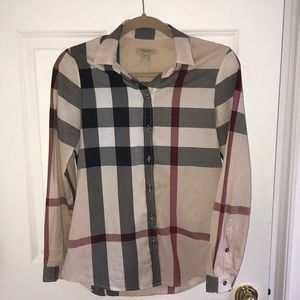Burberry Plaid Shirt